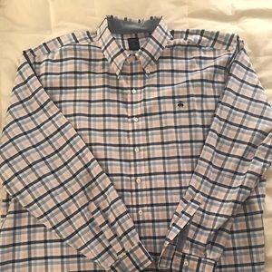 Brooks Brothers Plaid Button Down 3XLT